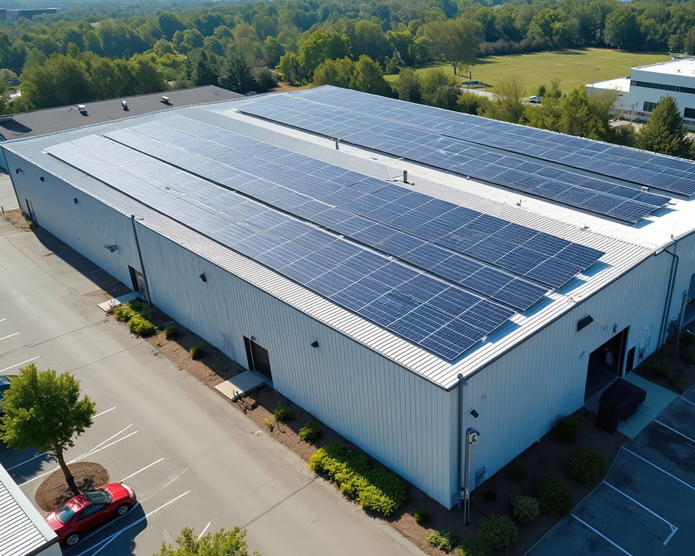 Gewerbe PV-Anlage